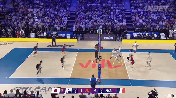 [정보/소식] 2026 VNL 세계최강 프랑스에게 대 역전승을 거둔 일본 남자배구.gif | 인스티즈