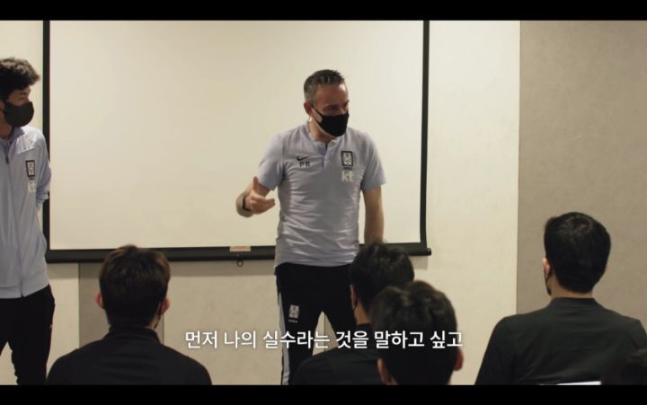 [정보/소식] 파울루 벤투 전 국가대표 감독이 최종예선 8차전 경기 전 미팅에서 선수들에게 했던 말.. | 인스티즈
