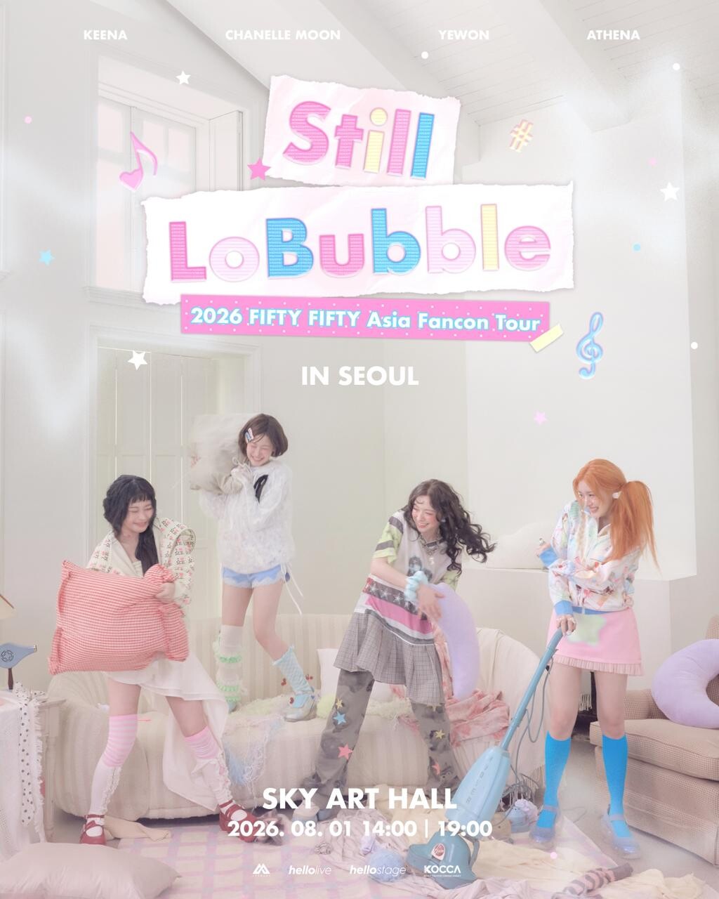 [정보/소식] 피프티피프티, 8월 서울 팬콘 'Still LoBubble'로 아시아 투어 스타트 | 인스티즈