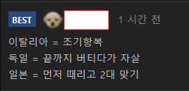오피셜)2차 세계대전 추축국 전원 탈락!!! | 인스티즈
