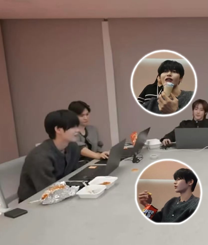 [잡담] 원빈이 주변에 간식이 많은거 같아 | 인스티즈