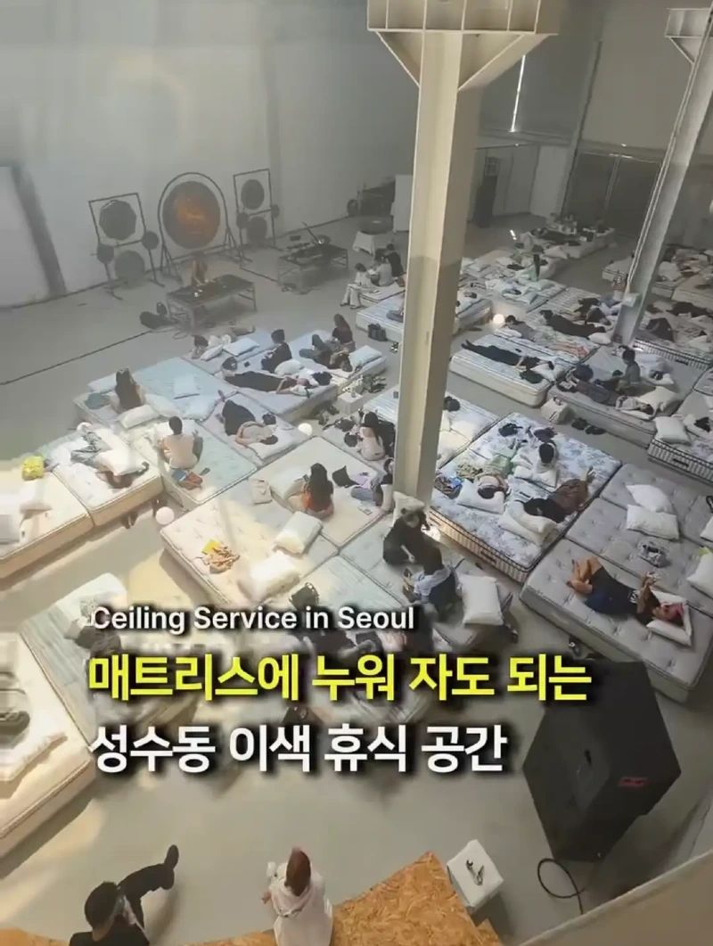 현재 반응갈리는 성수동 5만원 휴식공간..JPG | 인스티즈
