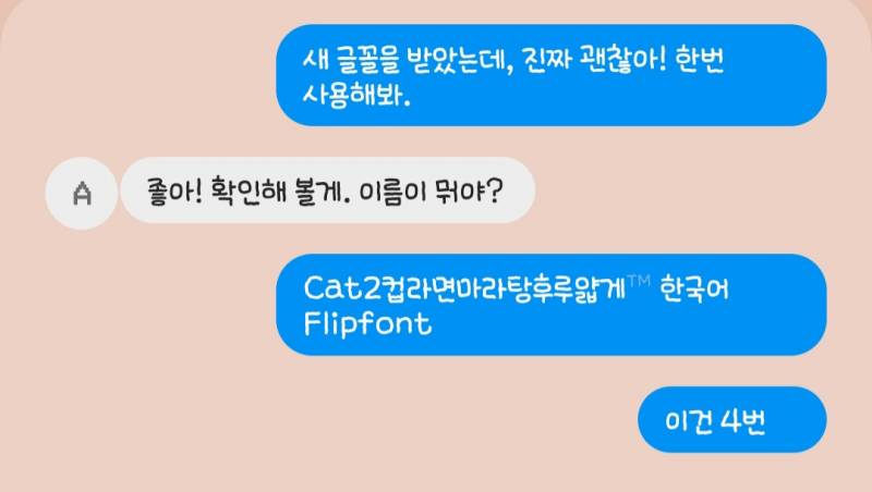 [잡담] 애들아 폰트 뭐 살지 골라주라 | 인스티즈
