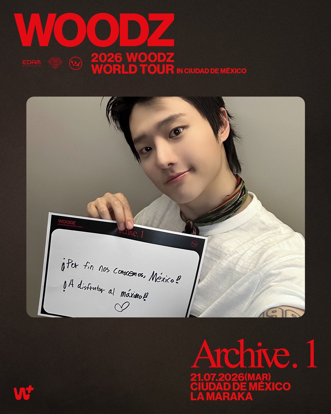 21일(화), 🧡💙우즈WOODZ WORLD TOUR ARCHIVE. 1 - MEXICO CITY | 인스티즈