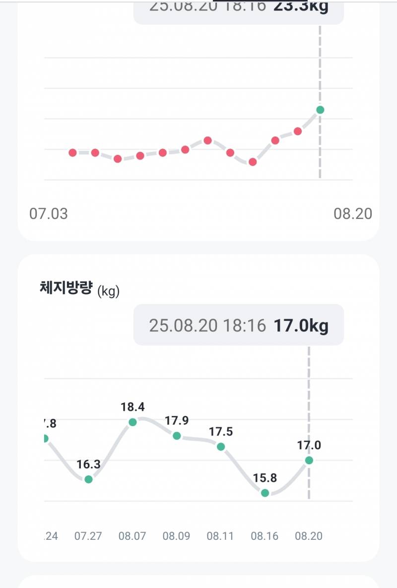 [잡담] 근육 3키로 빠지기 vs 체지방 3키로를 근육 3키로로 바꾸기 | 인스티즈