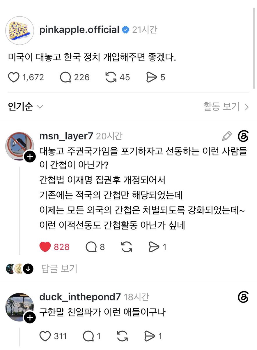[잡담] 극우들이 외치는 주장들 중 빡치는 거 원탑 | 인스티즈