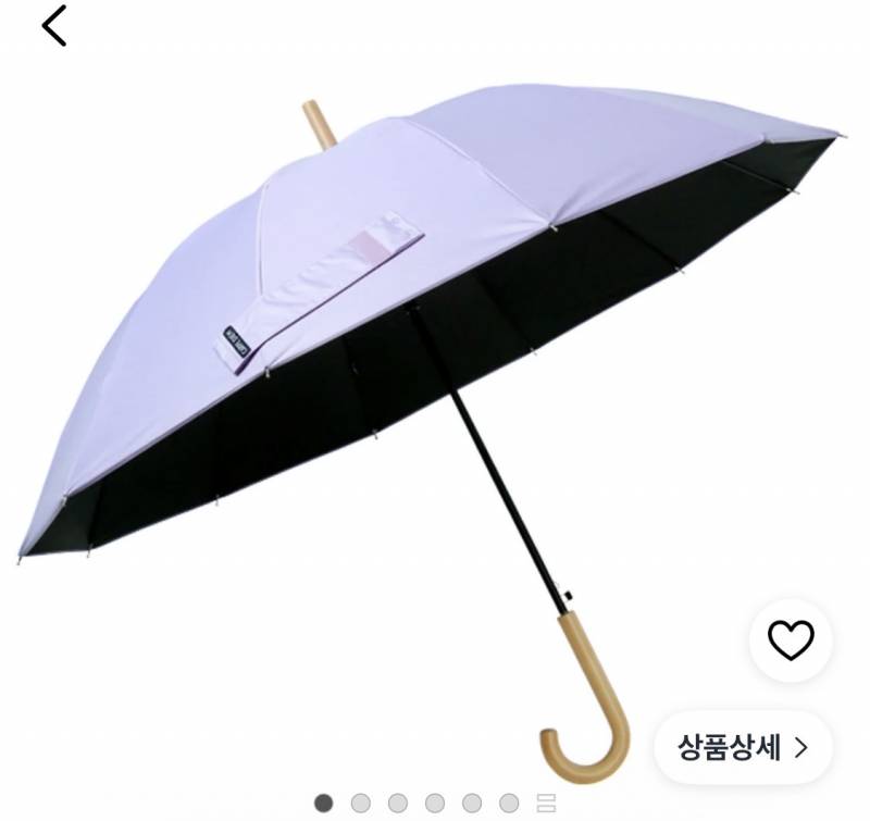 [잡담] 장마철 장우산 두개 중 고민 암막 되는거 안되는거 골라줭 ㅜ | 인스티즈