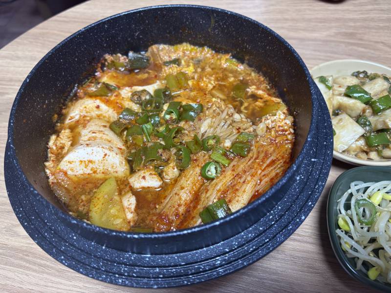 [잡담] 오늘 순두부찌개랑 차돌불고기 해먹었엉 | 인스티즈
