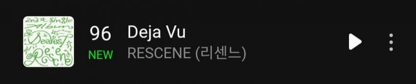 [정보/소식] 리센느 'Deja Vu' + 'Runaway' 멜론 일간 진입 | 인스티즈