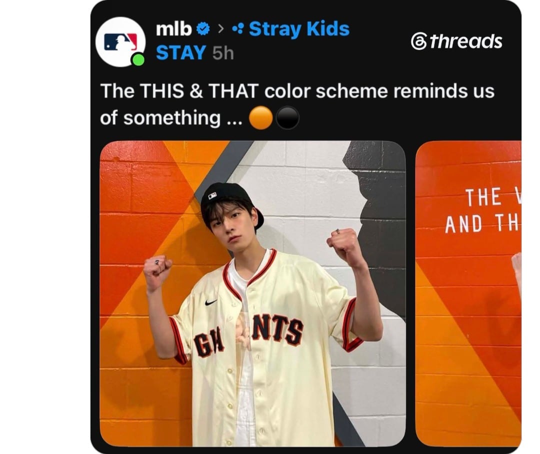 [잡담] 회사보다 스키즈 홍보에 더 진심인 것처럼 보이는 MLB공계 | 인스티즈