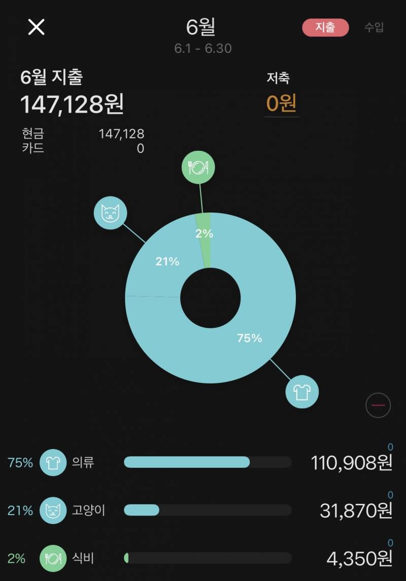 [잡담] 본가 사는 백수 가계부 | 인스티즈