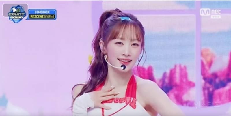 오늘 리센느 프리티걸 엠카무대에 깜짝 게스트 등장..jpg | 인스티즈