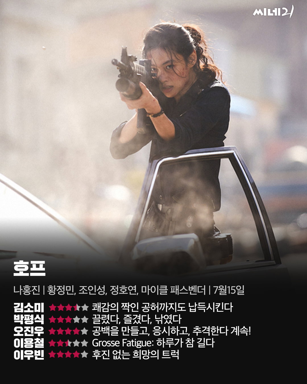 [정보/소식] 나홍진 <호프> 씨네21 평론가 한줄평&평점 | 인스티즈