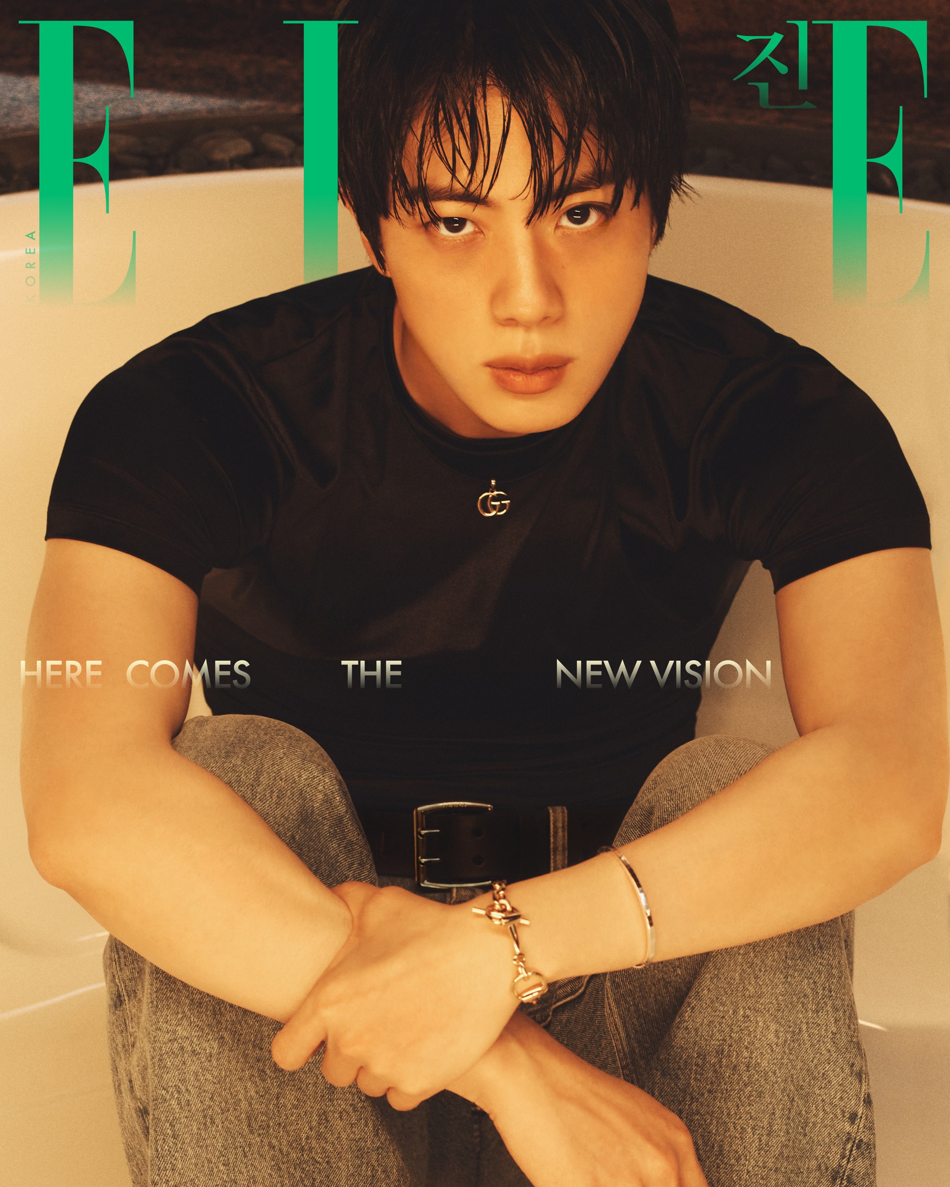 [잡담] 방탄 진 엘르 표지 이거 넘 조아 | 인스티즈
