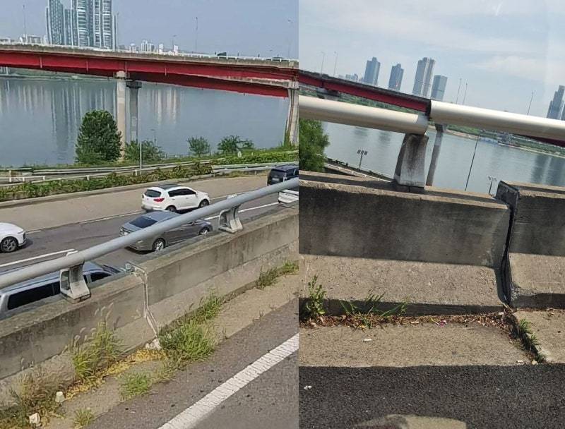 [잡담] 성수대교 단차생긴거 개무섭네.. 저쪽으로 안다녀야... | 인스티즈