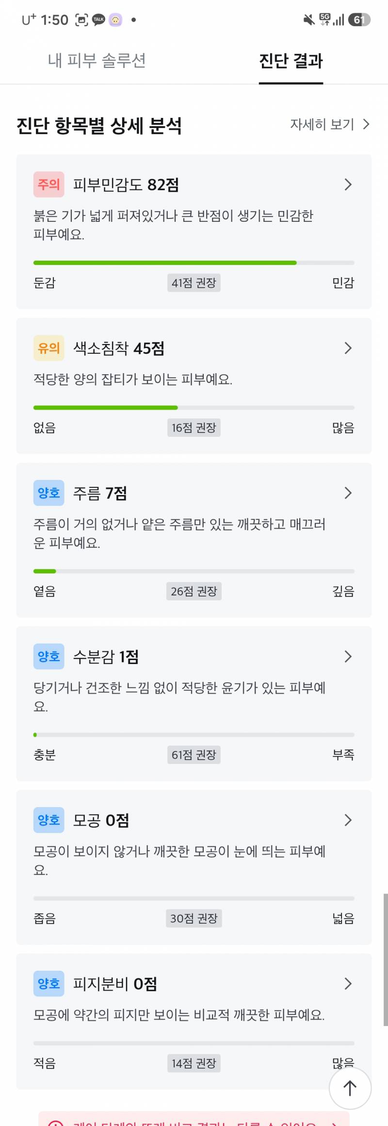 [잡담] 올영가서 피부측정 하고옴 | 인스티즈