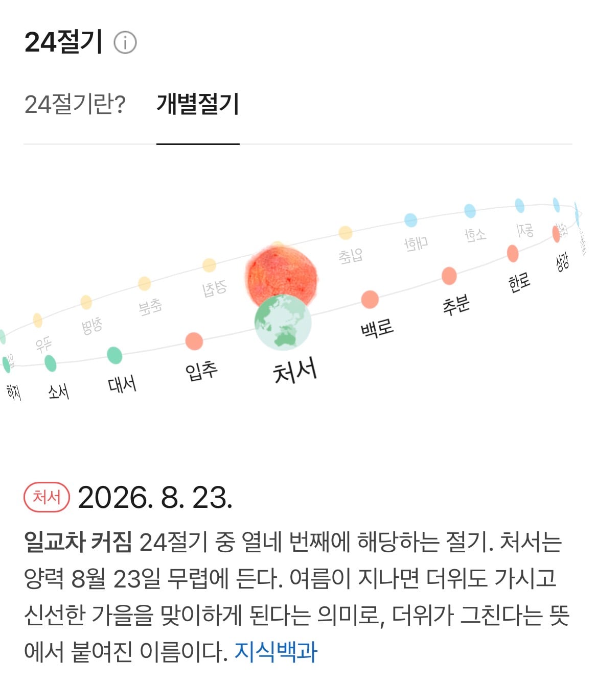 [잡담] 날씨 제대로 꺾이는건 처서가 찐임 | 인스티즈