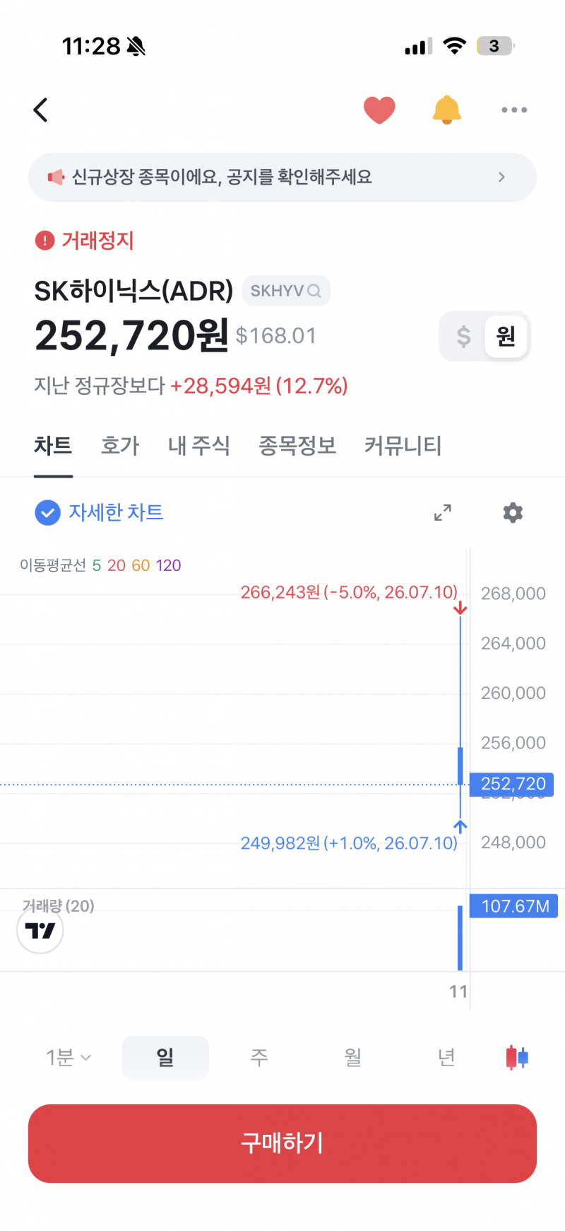 [잡담] 왜 거래정지야? | 인스티즈