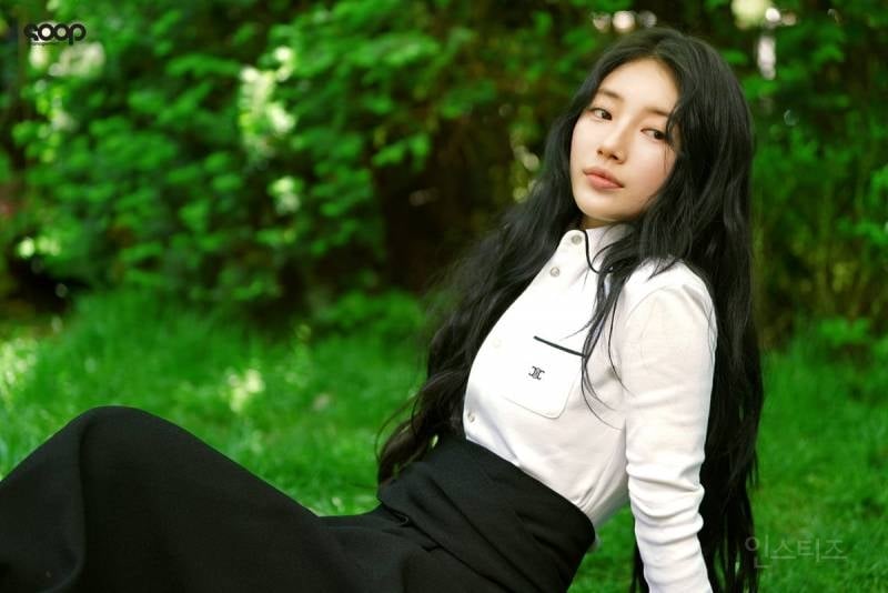 오늘자 배수지 셀린느 현장 비하인드 사진들.jpg | 인스티즈