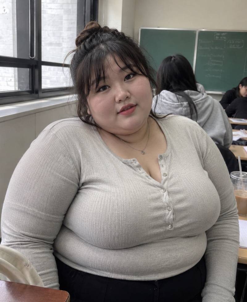 [잡담] 이 AI 뚱녀 현실에 있으면 그래도 좀 남자한테 수요있을 외모지? | 인스티즈