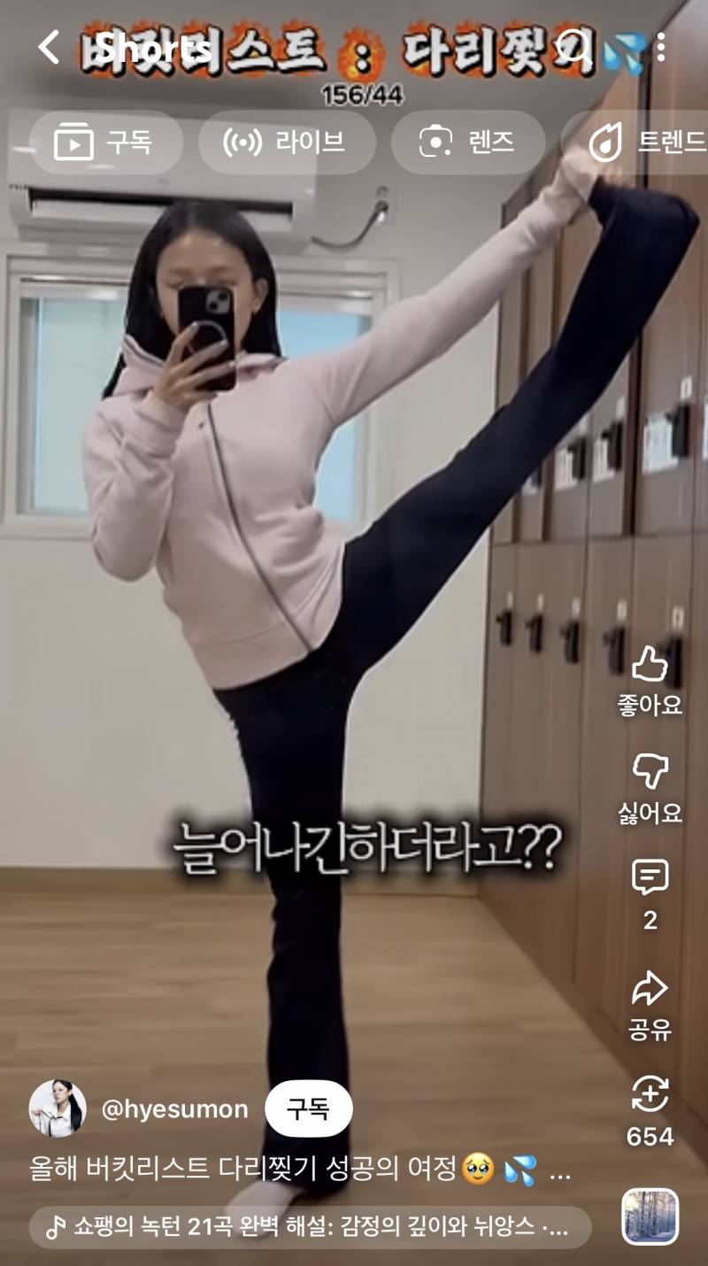 [잡담] 다큰성인도 다리찢기 가능해?? | 인스티즈
