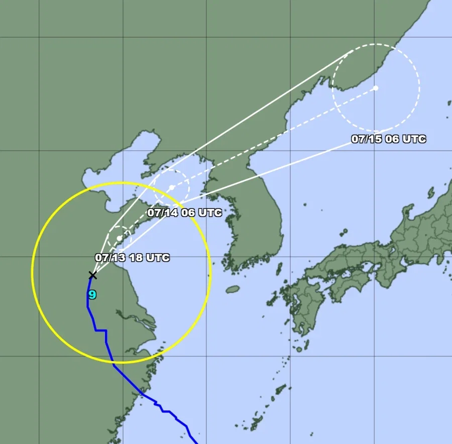 [정보/소식] 열돔때문에 한국 못온다던 태풍 바비 근황 | 인스티즈