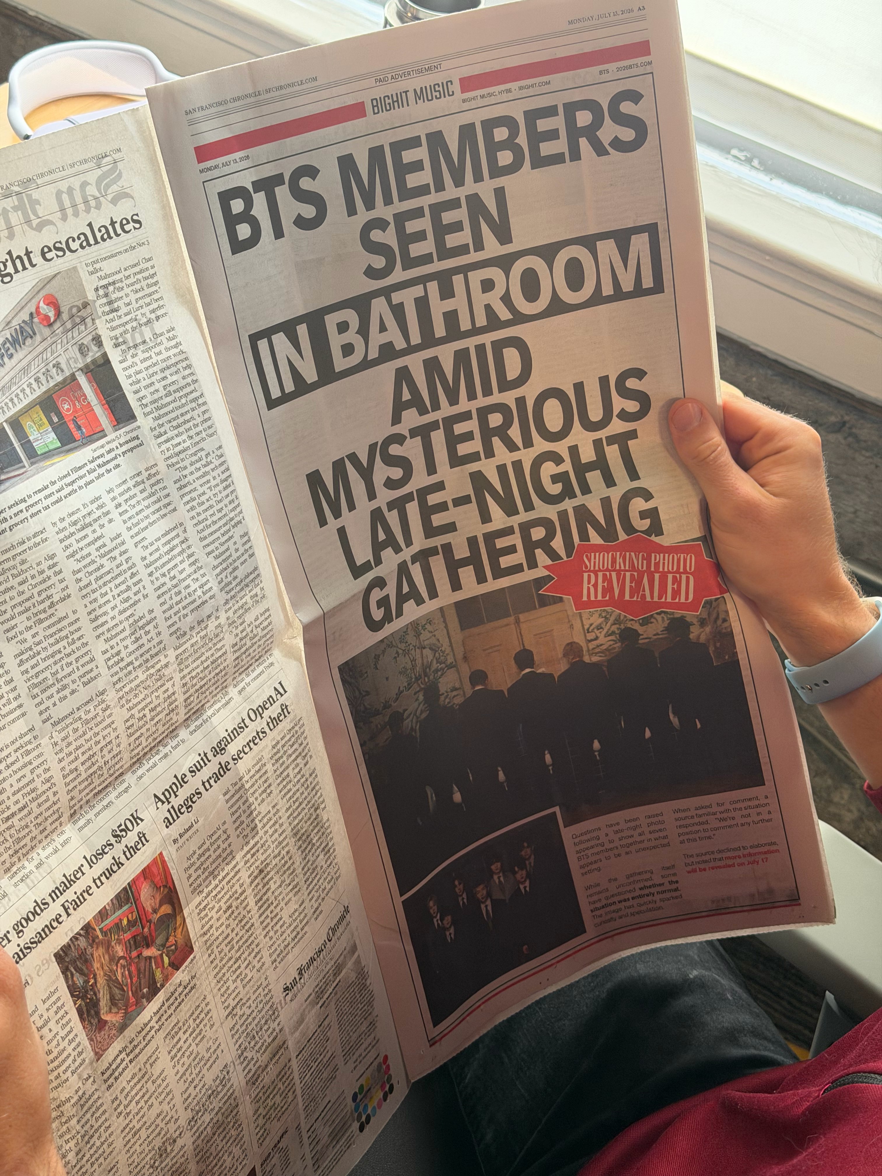 [정보/소식] 방탄소년단 UPDATE Here's what actually happened | 인스티즈