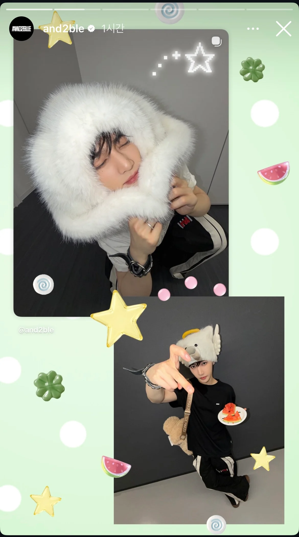 [잡담] 앤더블 인스타 귀엽게 잘 꾸민다 | 인스티즈