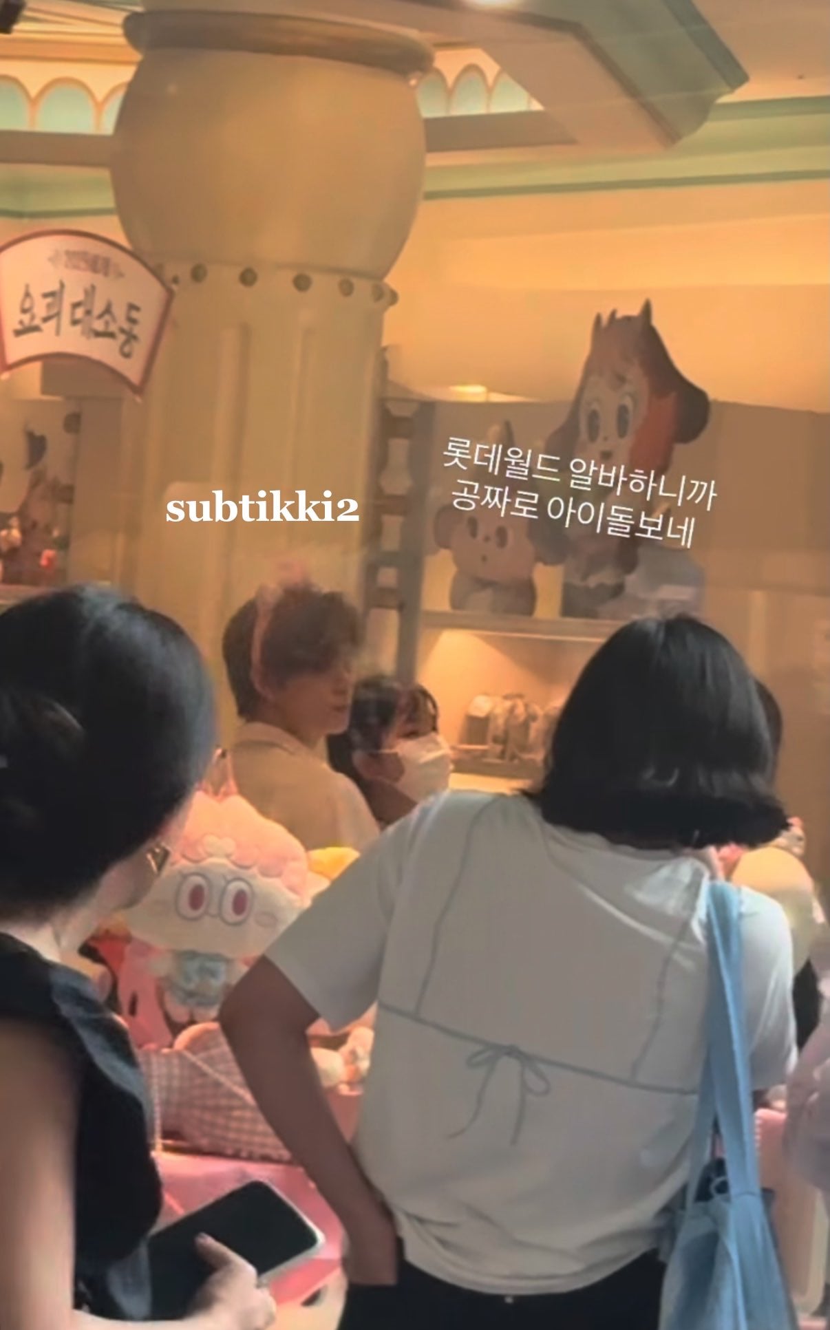 [잡담] 롯데월드는 알바생이 연예인 사진 찍어서 올려도 ㄱㅊ아? | 인스티즈