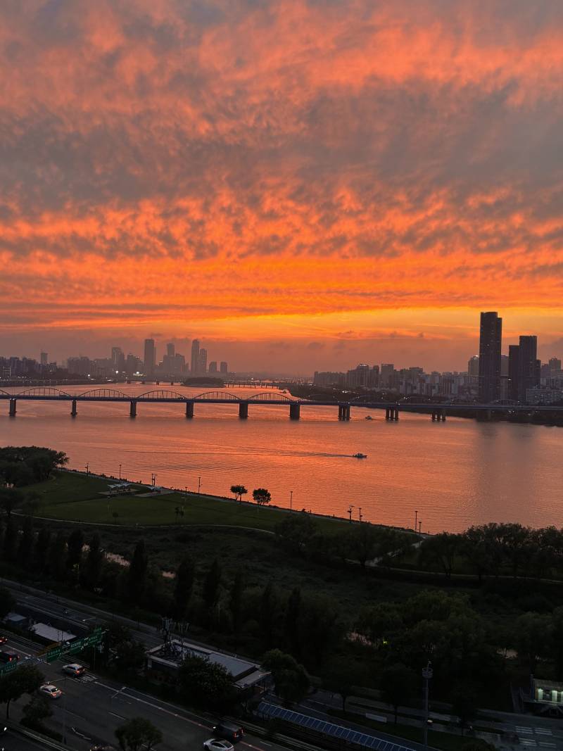 [잡담] 오늘 하늘 쩔었다 여름하늘 그 자체🌅🌄 | 인스티즈