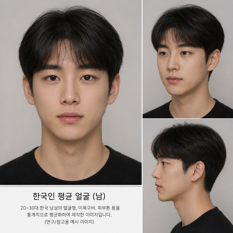 [잡담] 지피티한테 한국인 평균 얼굴 만들어달라 했는데 충격적임 | 인스티즈