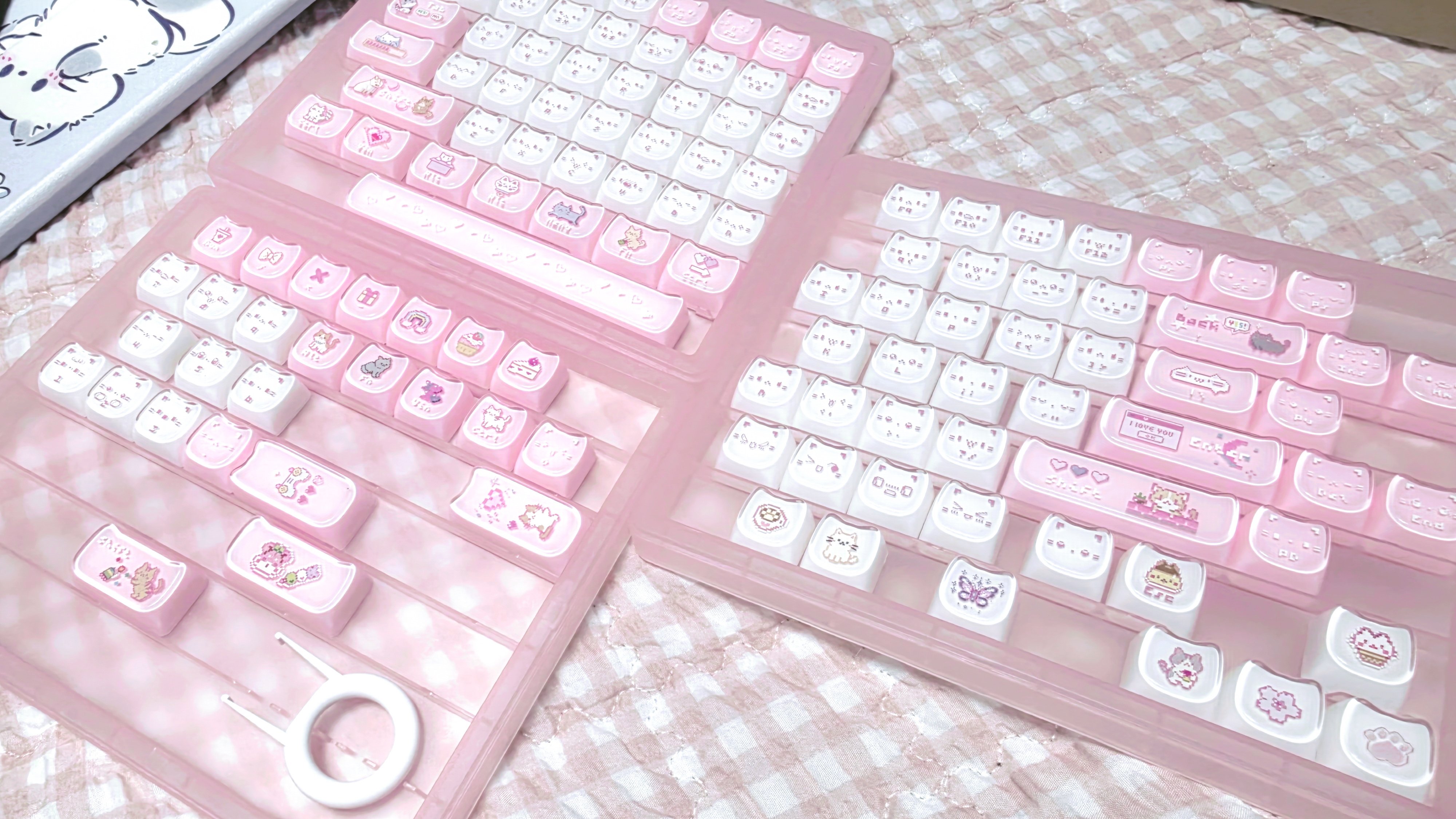 [잡담] 키보드에 키캡 바꿔줬음💗 | 인스티즈