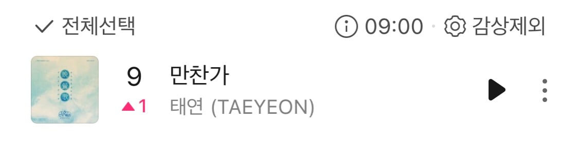 [잡담] 태연 만찬가 Top100 9위 (처음으로 n위권 진입) | 인스티즈