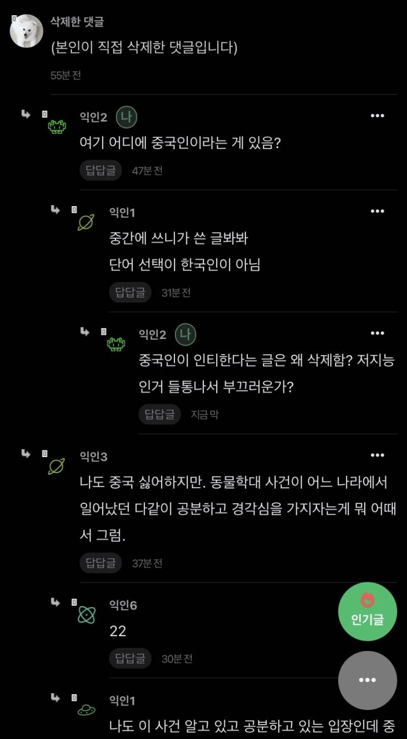 [잡담] 이 글 보고 중국인이라는데 니들 생각은 어떰? | 인스티즈