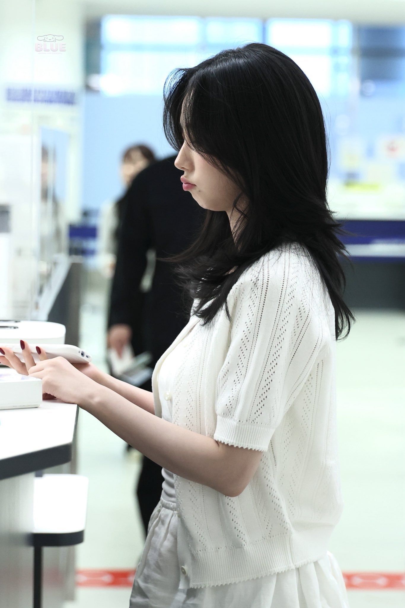 [잡담] 어제자 카리나 옆태 | 인스티즈