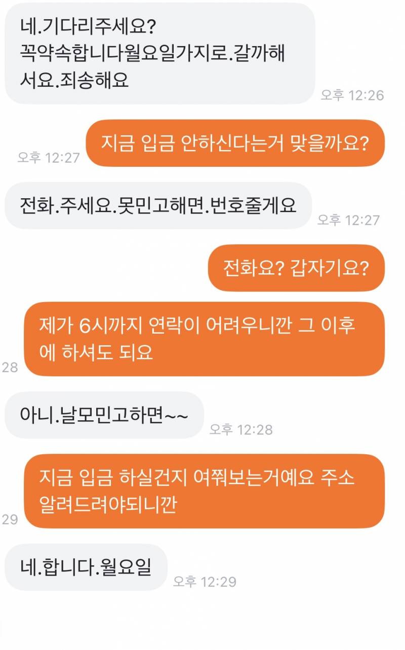[잡담] 당근 이거 뭔말이야;; 입금한다는거맞냐 | 인스티즈