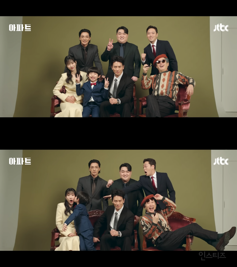 짭가족이 된 지성과 하윤경(a.k.a 봄날의 햇살)이 코믹 연기 제대로 말아주는 JTBC 새 토일 드라마 <아파트> | 인스티즈