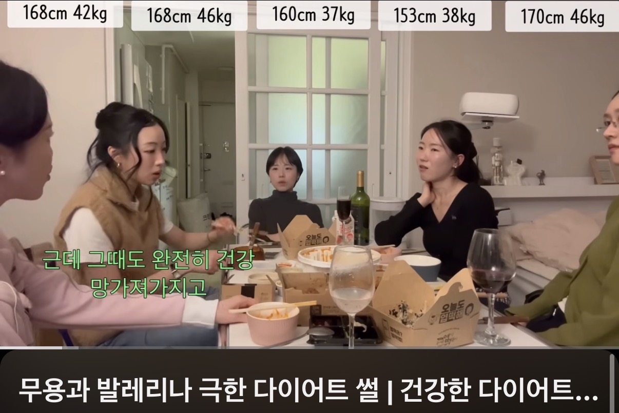 [잡담] 알고리즘에 발레리나 걸즈토크떴는데 입시몸무게대박이다 | 인스티즈