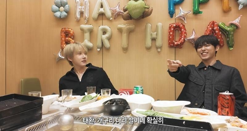 하이디라오 개구리다리 먹고 근육 펌핑됐다는 아이돌.jpg | 인스티즈