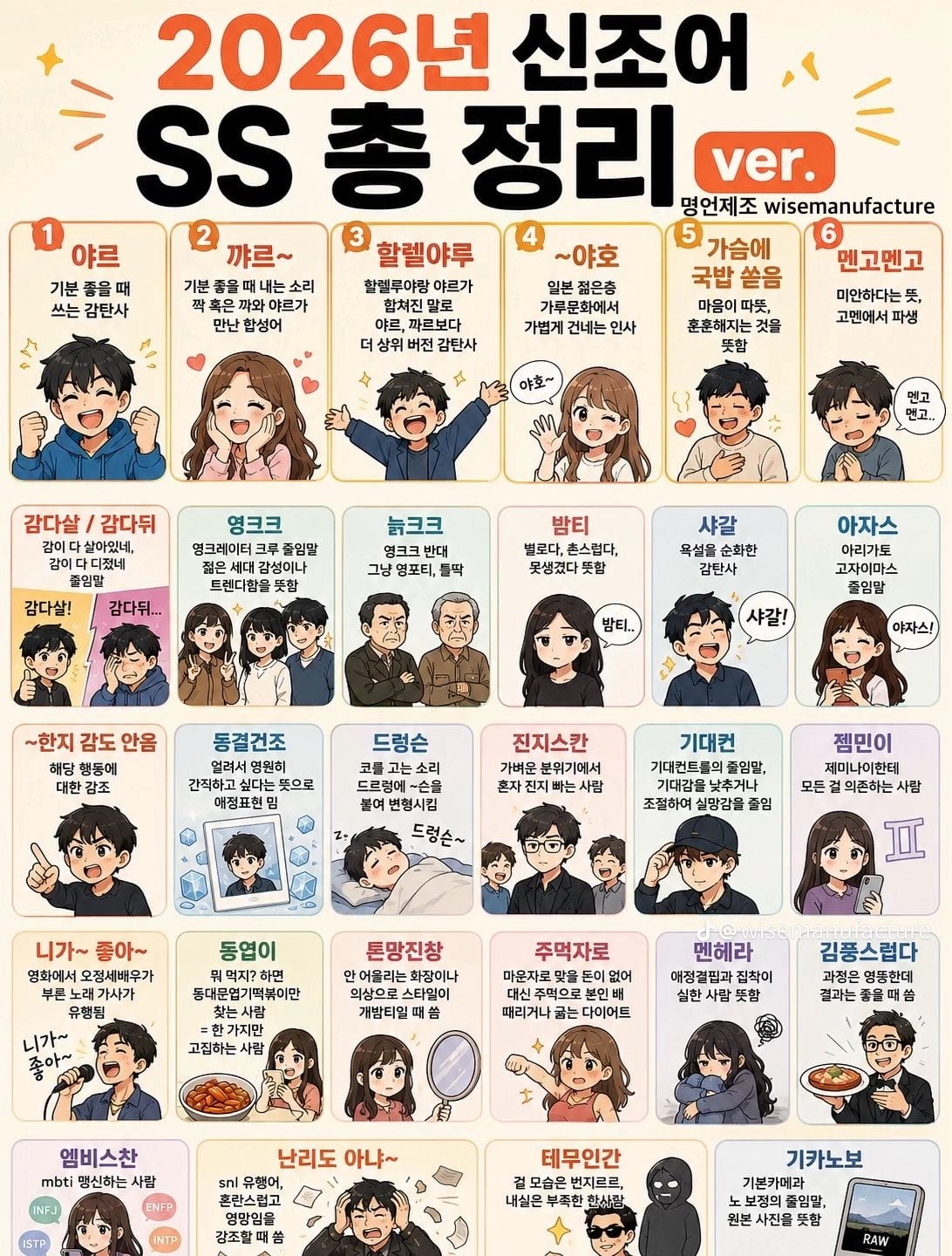 [잡담] 요즘 어르신들 카톡에 도는 2026년 신조어 모음 | 인스티즈