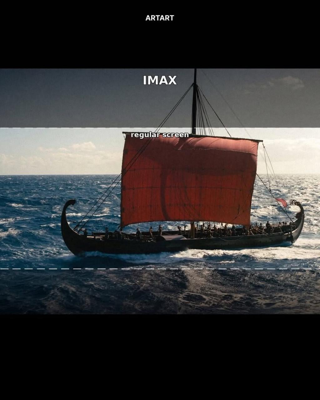 [정리글] 오디세이 IMAX 비율 비교 샷 | 인스티즈