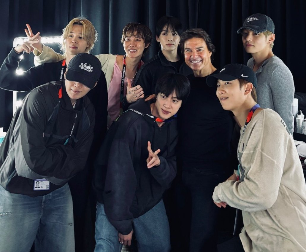 [잡담] 톰크루즈하고 방탄하고 사진 찍은거 떴다 | 인스티즈