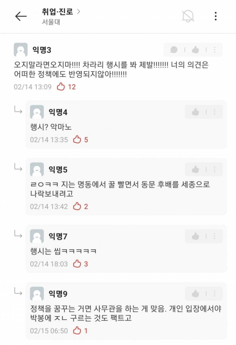 [잡담] 행정고시 인식도 나락감 | 인스티즈