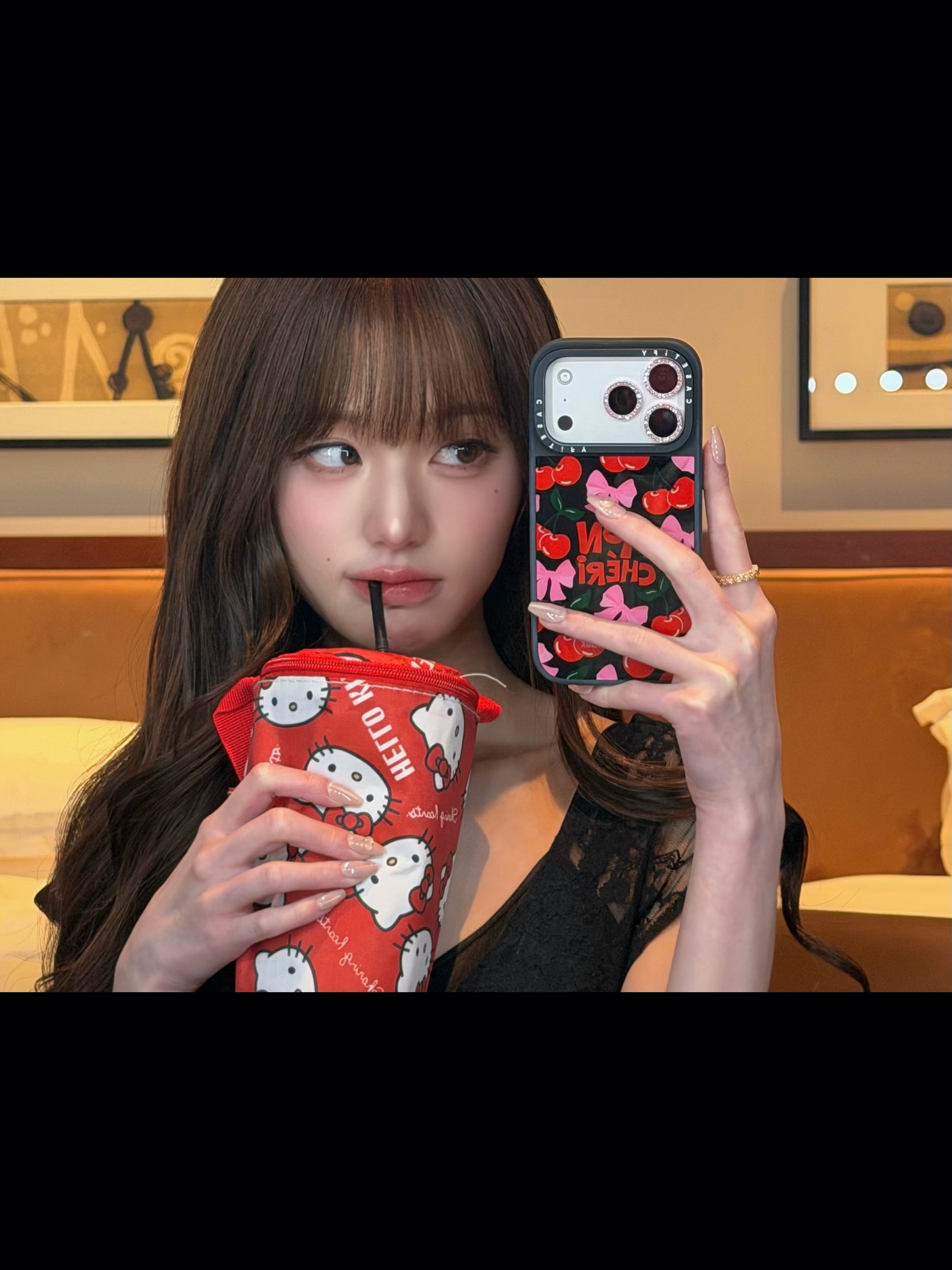 [잡담] 260721 장원영 인스타 ☕️ 🖤 | 인스티즈
