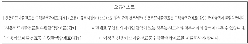 [잡담] 신용카드매출전표등수령명세서에 면세 매입분 | 인스티즈