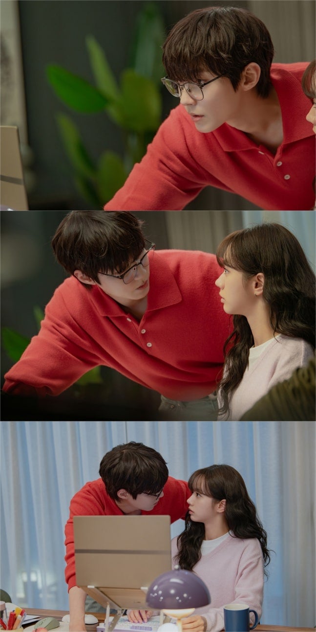 [정보/소식] 그대에게드림) 황인엽X이혜리, 아찔 욕실 밀착에 이어 은밀한 작업실 눈맞춤('그대에게 드림') | 인스티즈