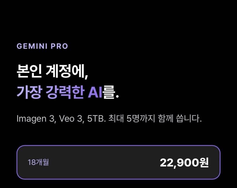 정식사업자) 제미나이 22900원 18개월 | 인스티즈