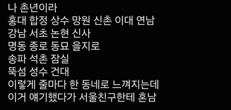[잡담] 서울사람 아닌데 이거 ㄹㅇ임 | 인스티즈