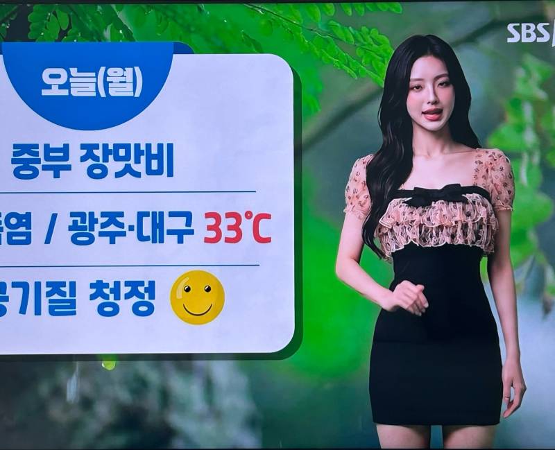 [잡담] 엥 요즘 기상방송도 에이아이가 해? | 인스티즈