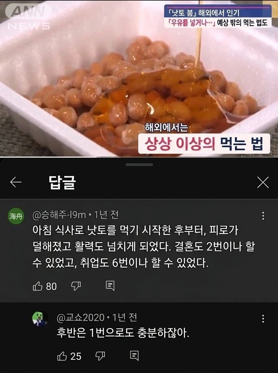 [잡담] 낫토의 효능 | 인스티즈